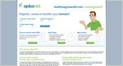 Desktop Screenshot of matthewgriswold.com